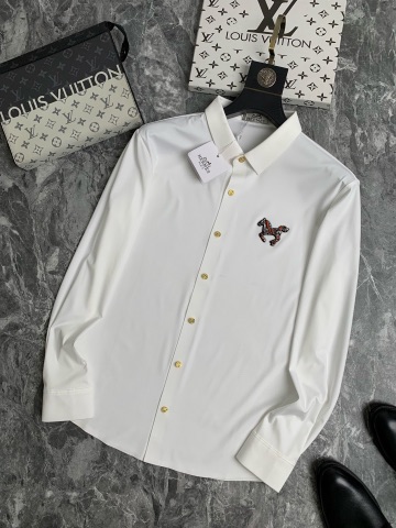 HERMES Men shirts-229